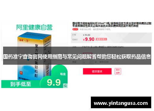 国药准字查询官网使用指南与常见问题解答帮助您轻松获取药品信息